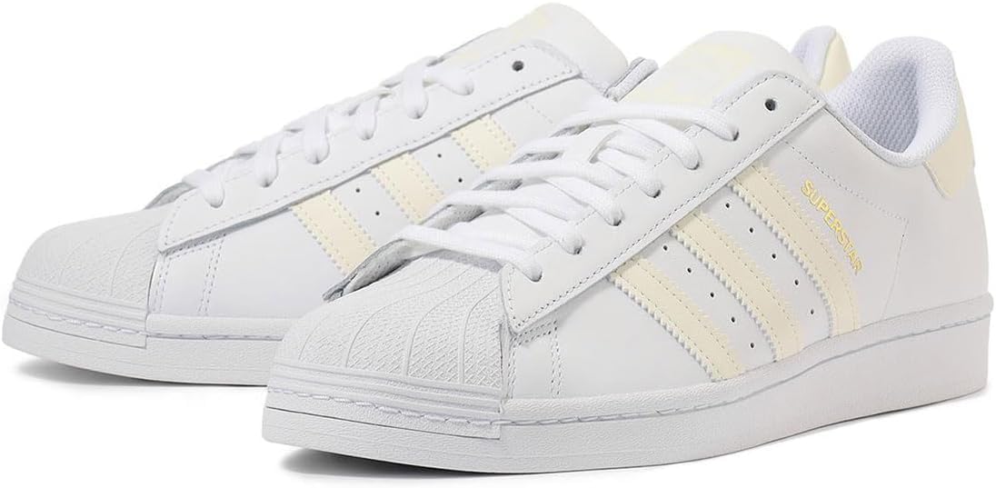 【極美品】アディダスSUPERSTAR 24.0cmホワイト×ゴールド adidas SUPERSTAR アディダス スーパースター 靴 金ベロ